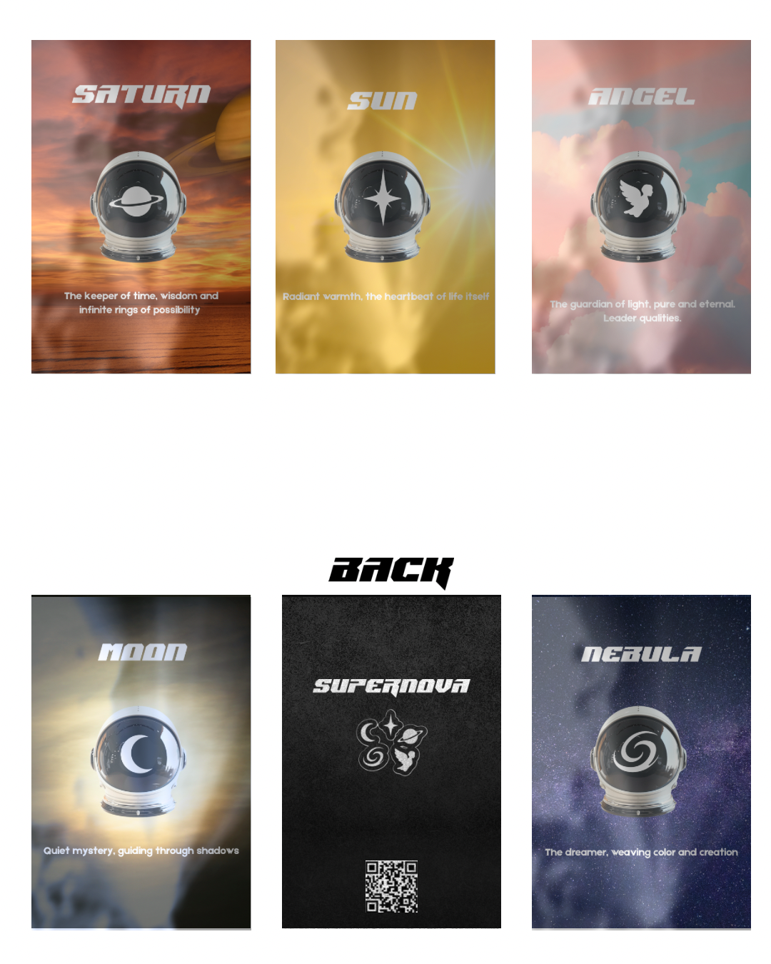 Supernova pre-debut photocards