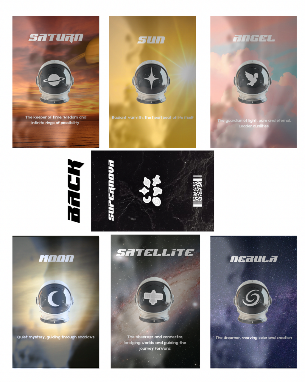 Supernova pre-debut photocards